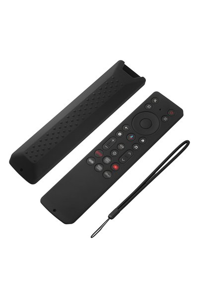 Choice جراب حماية أسود لأجهزة التحكم عن بعد TCL RC813C وRC813A وFMB1 / RC923A...
