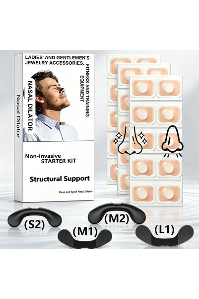 Choice O1 Box3xSquares Nasal Dilator Sleep Nasal Breathing Dilators Starter K...