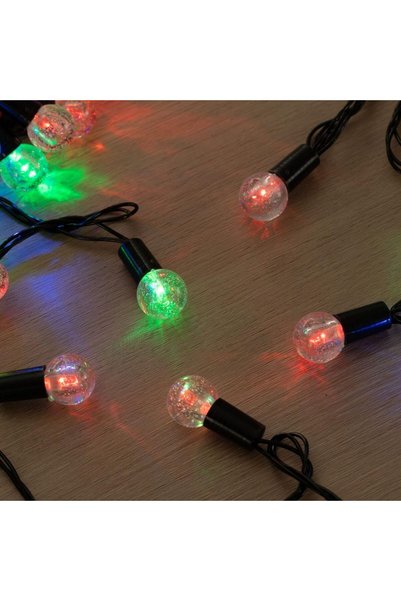 Generic سلسلة أضواء LED - 7 متر / 23 قدم - الطراز 4 - أضواء زينة متعددة الألو...