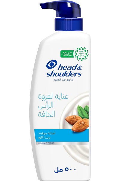 Head & Shoulders شامبو مضاد للقشرة برائحة الليمون المنعشة، يتحكم في إفراز الز...