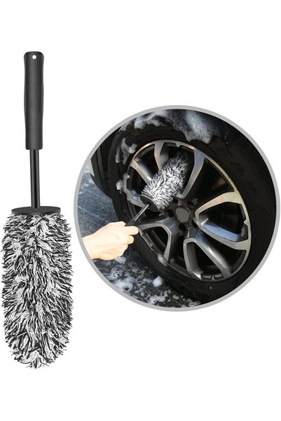 Generic Car Wheel Brush, Large Wheel Cleaning Brush Premium Cleaner Brush, Ri...