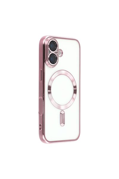 FONIX Husă tip MagSafe compatibilă cu Apple iPhone 17, placare electroplacată...
