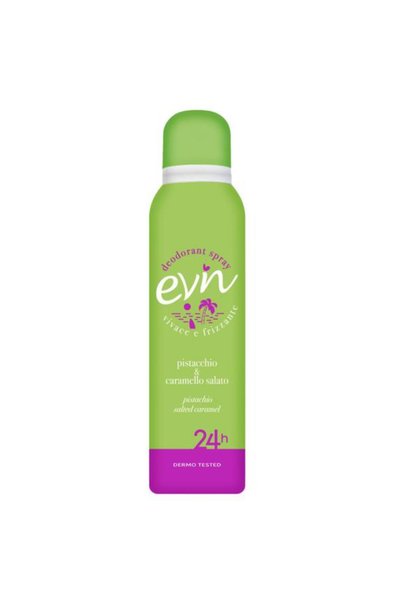 Evin Spray deodorant cu Fistic și Caramel Sarat - Young Pistachio & Salted Ca...