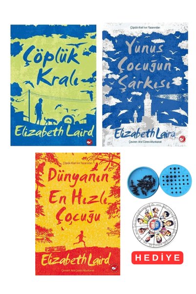 Beyaz Balina Yayınları Elizabeth Laird Çöplük Kralı Yunus Çocuğun Şarkısı Dün...