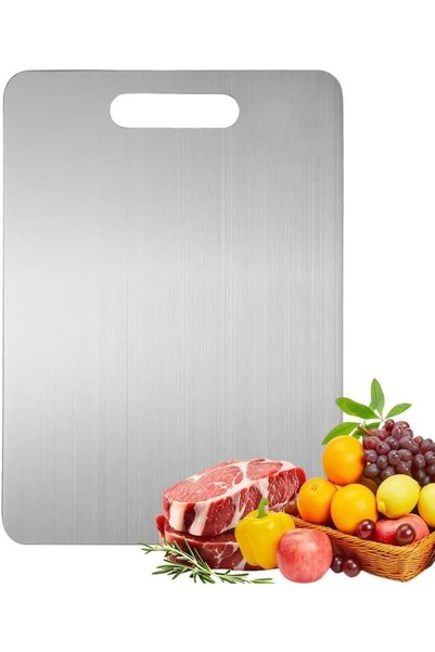 Generic Titanium Cutting Board, Cutting Boards for Kitchen - Dishwasher Safe ...