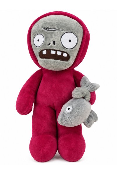 odjas Jucărie de Pluș Zombie Roz cu Pește, Personaj Amuzant și Original, Păpu...