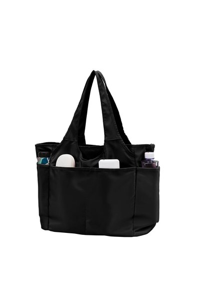 KASTWAVE Large Quilted Tote Bag for Women with Multiple Compartments and Pock...