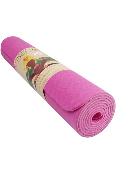 Generic Yoga and Fitness Exercise Mat - Pink