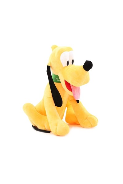 odjas Jucărie de Pluș Pluto, 60 cm, Cățel Galben cu Urechi Negre, Moale și Pu...