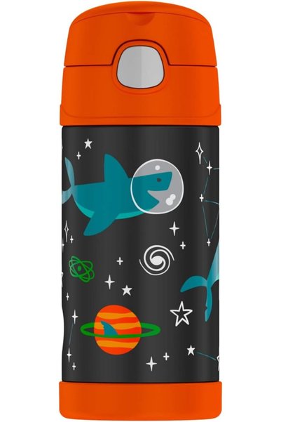 Generic FUNTAINER STAINLESS STEEL KIDS SPACE PARTY BOTTLE 355ML, F40120AU, KI...