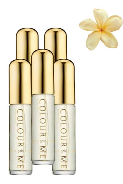 Colour Me 5 قطع عطر ذهبي 50 مل