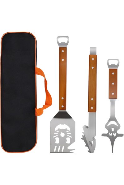Yelajoy ALMEKAQUZ 4 Pcs Multifunction Barbecue Tool Set for Men Gift Birthday...