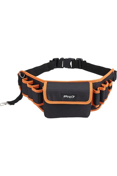 Generic Tool Pouch Belt II-57x19cm-Heavy-Duty Adjustable Utility Belt with Mu...