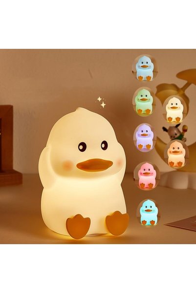 Generic Night Light, Night Light for Kids 7 Colors 3 Level Dimmable Silicone ...