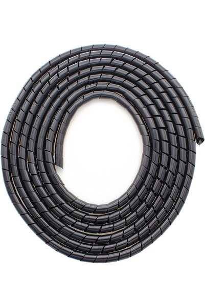 Generic Spiral Cable Wrap, 28 m Spiral Wire Wrap Cord Covers Bundle Sleeve Ho...