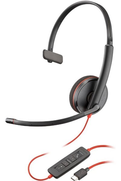 Poly Blackwire 3210 Căști Mono USB-C/A 8X214A