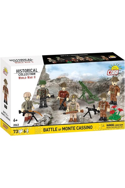 Cobi Klocki Bătălia de blocuri de la Monte Cassino