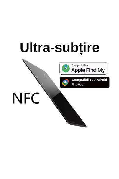 MicFlip Card Inteligent Anti-Pierdere ULTRA-SUBTIRE P41 cu NFC iOS/Android - ...