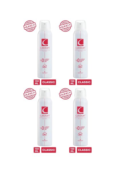 Caldion Pachet 4x Deodorant pentru femei 150 ml