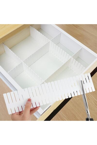 Generic Adjustable Drawer Dividers, 24 Pieces for Home Organization and Space...