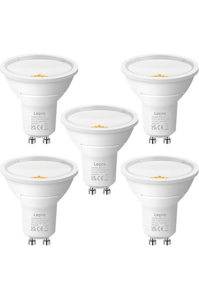 Generic GU10 LED Bulb, Celling Spot Light, Warm White 2700K, 590LM, 3.3W=50W
