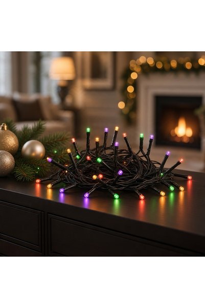Ornament24 Instalatie de Craciun liniara cu 400 LED, 23 metri, multicolor, de...