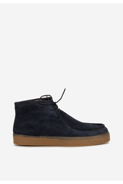 B T Shoes Ανδρικές μπότες Zaniel μπλε ναυτικό