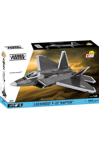Cobi Klocki Blocuri Forțele Armate Lockheed F-22 Raptor