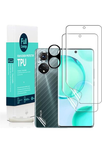 Generic For Honor 50 5G 6.57" Screen Protector 2 Pcs,Flexible TPU Film,With 1...
