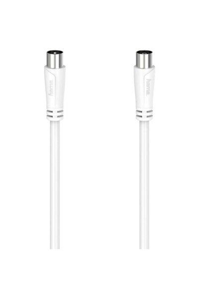 Hama Antene, cablu SAT [1x mufă coaxială - 1x soclu coaxial] 20 m Alb 00205051