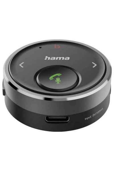 Hama Bluetooth ® -Receptor pentru auto, mufă de 3,5 mm, control vocal, Frei 0...