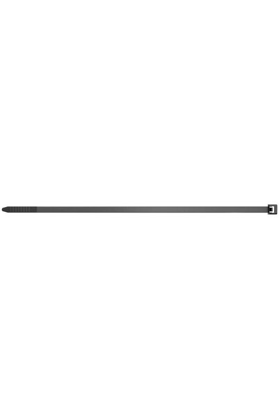 Fischer 69364 Colier de cablu UBN 300 mm 3,60 mm Negru rezistent la UV 100 bu...