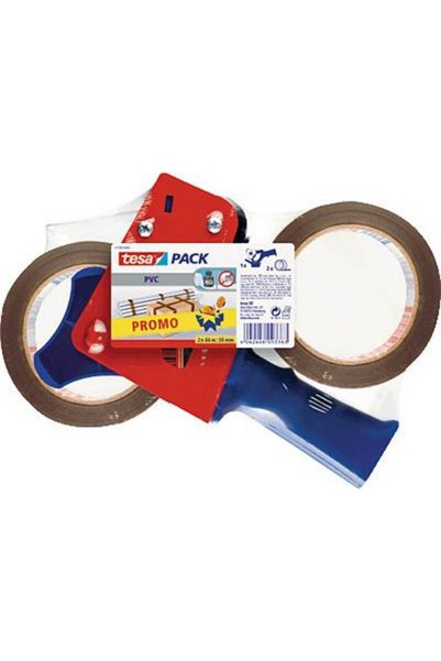 Tesa Pistol de bandă adezivă 57108-00-01 Lățime butuc maro (max. ): Lungime 5...