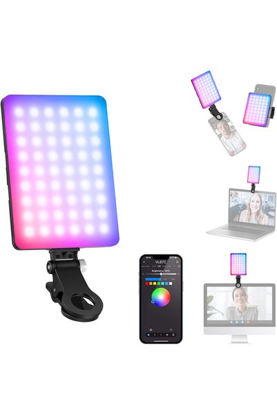 Generic VL67C RGB Selfie Light with App Control, 94 LED CRI97 2000mAh