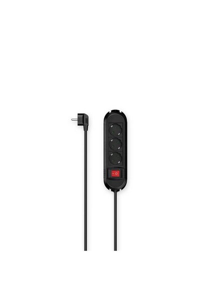 Hama 00223034 Prelungitor (+ întrerupător) Conector PG negru 1 buc. 00223034