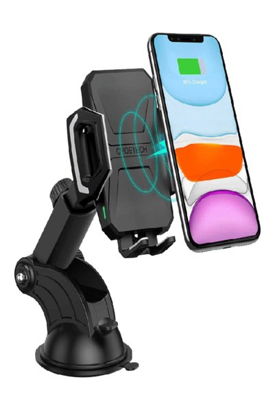 Generic Brand Chowetech Mobile Phone Stand Car Holder Wireless Charging 15W P...