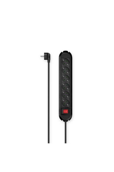 Hama 00223038 Prelungitor (+ întrerupător) Conector PG negru 1 buc. 00223038