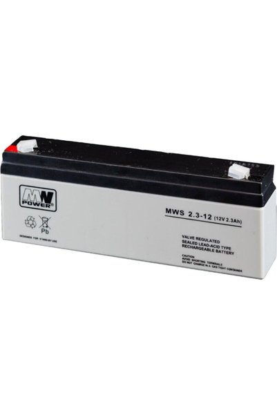 MW Power Acumulator MWS2.3-12 2.3AH/12V