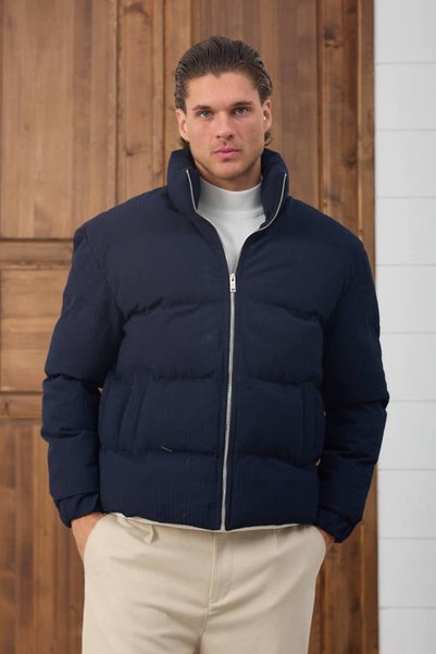 KOCCI New Season Waterproof and Windproof Winter Mock Neck Men’s Jacket