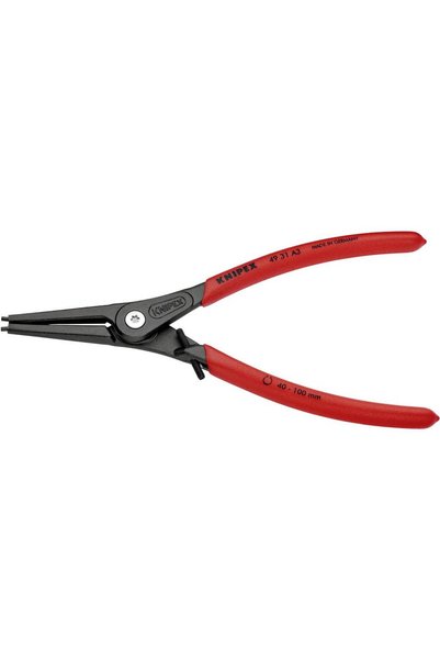 Knipex 49 31 A3 Clește pentru inele de siguranță Potrivit pentru inele interi...