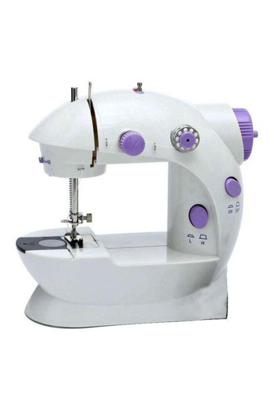 Generic Portable Mini Electric Sewing Machine with Foot Pedal and Adapter, 2 ...