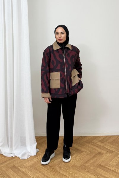 Melike Tatar Patterned Jacket 79-7010