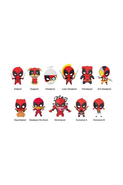 Monogram International Monogram Marvel: Deadpool (Series3) (Random) 3D Foam B...