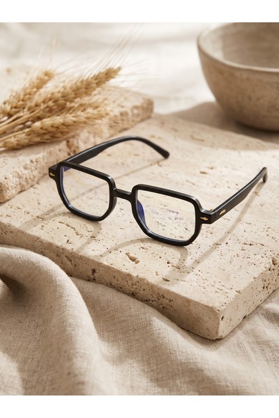 BluePepper Square frame blue light filter glasses reading pc screen glasses l...