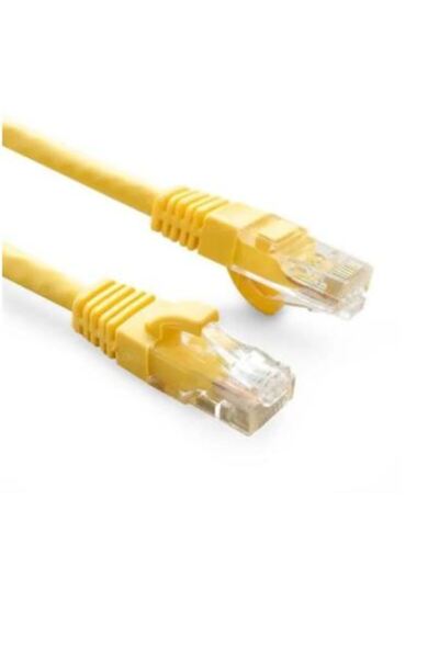 ODS 02R45R45C6UJ1Y1.0A CAT6 UTP LSZH COPPER 1 Meter Yellow Patch Cord