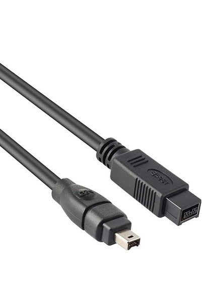 Generic 1 Centimeter FireWire 9 Pin to 4 Pin Cable for Digital Cameras, SLR, ...
