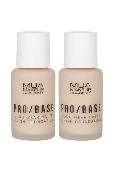 MUA Makeup Academy 2 бр. в опаковка Pro Base дълготраен фон дьо тен с матов з...