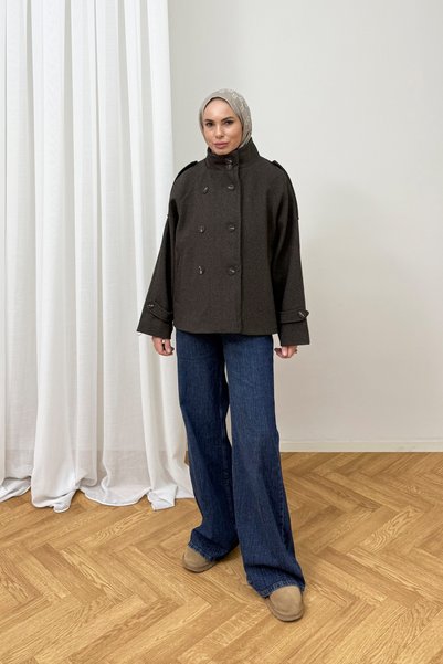 Melike Tatar Premium Melton Coat 12-70119