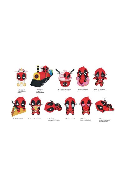 Monogram International Monogram Marvel: Deadpool (Series4) (Random) 3D Foam B...