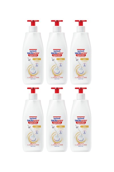 Lactovit 6x PACHET Lactourea Oleo Lapte de corp, 400 ml,